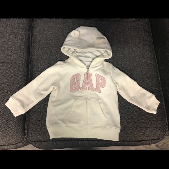 Baby Gap Hooded Sweatshirt and Puffer Vest - Picture 2 of 4